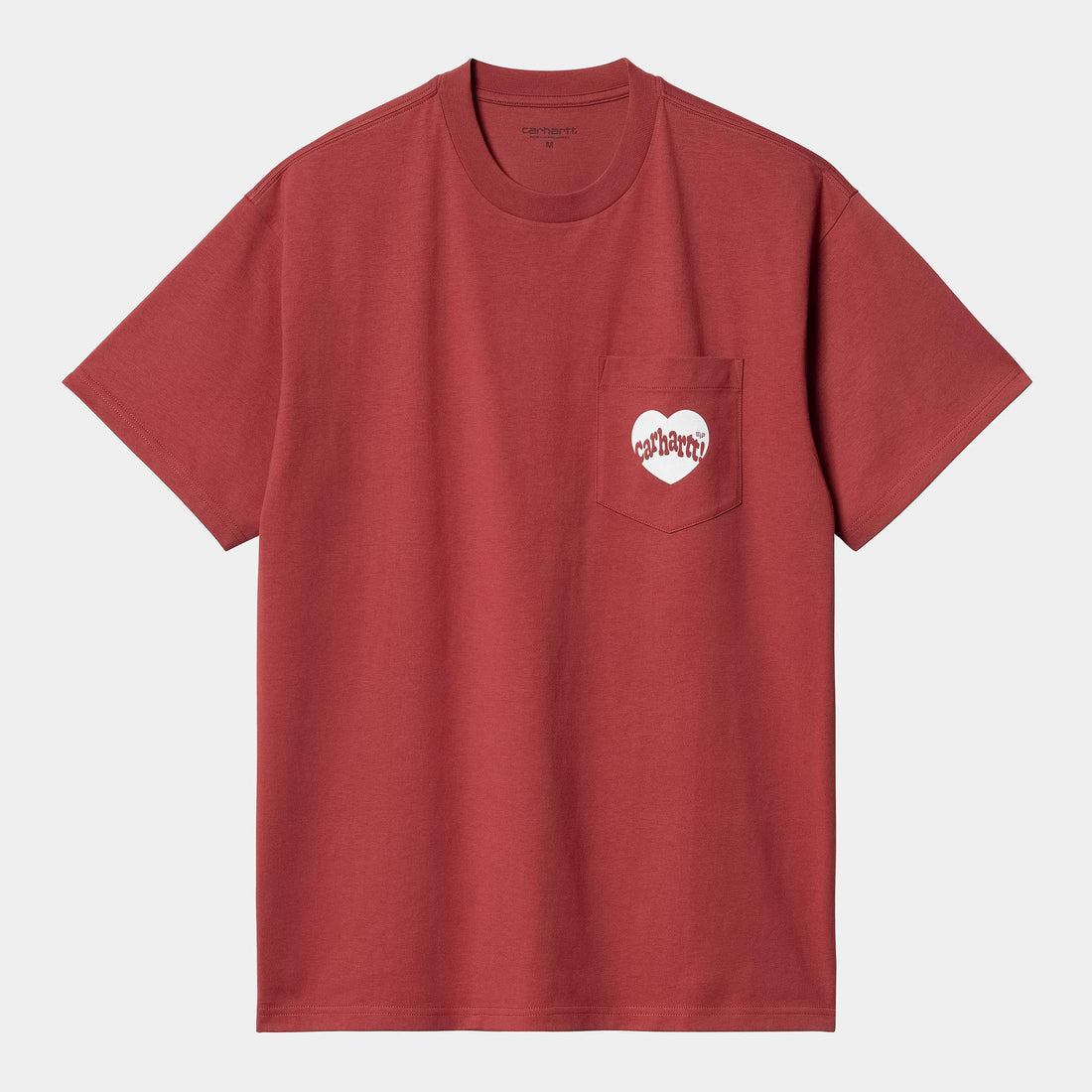 T-shirt Carhartt Amour Pocket tuscany white