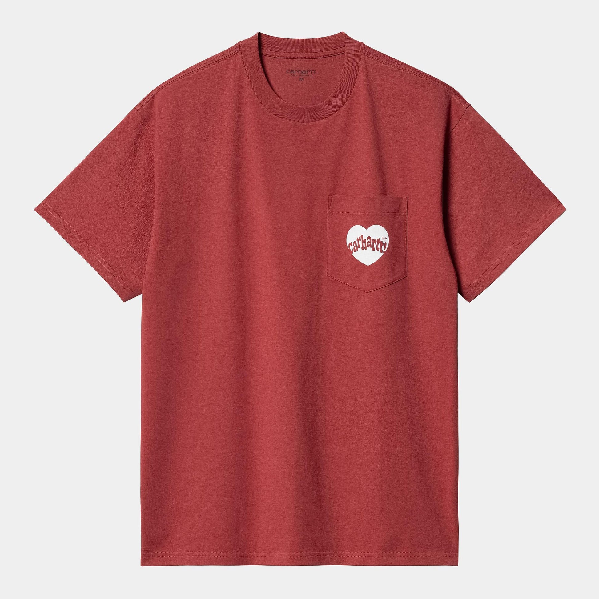 T-shirt Carhartt Amour Pocket tuscany white
