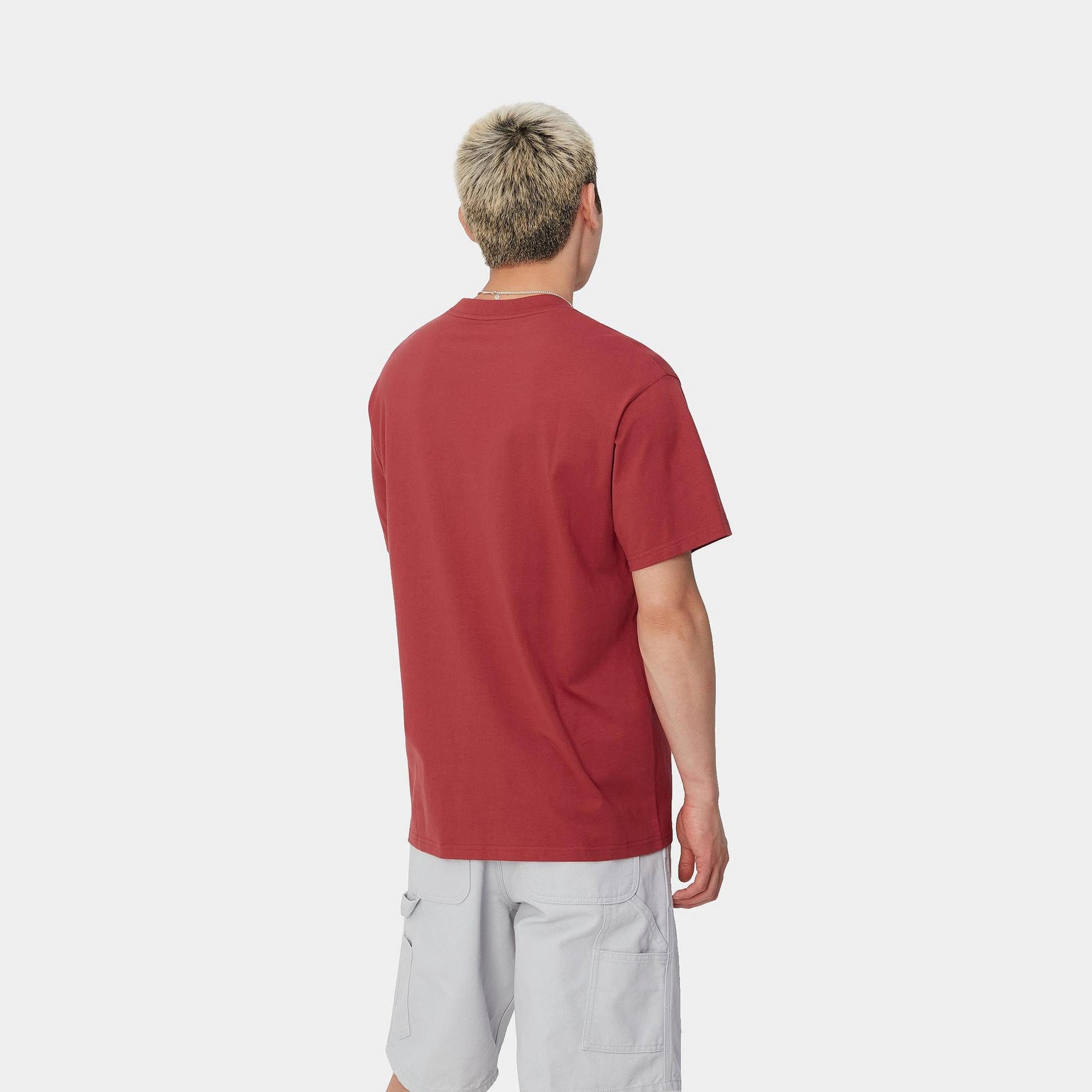 T-shirt Carhartt Amour Pocket tuscany white