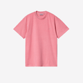T-shirt Carhartt Duster Script charm pink dyed