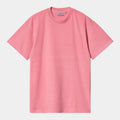 T-shirt Carhartt Duster Script charm pink dyed