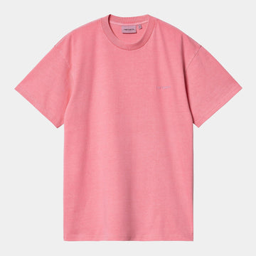 T-shirt Carhartt Duster Script charm pink dyed