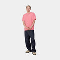 T-shirt Carhartt Duster Script charm pink dyed
