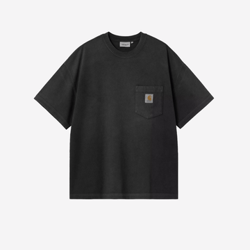 T-shirt Carhartt Hudson pocket chalk washed