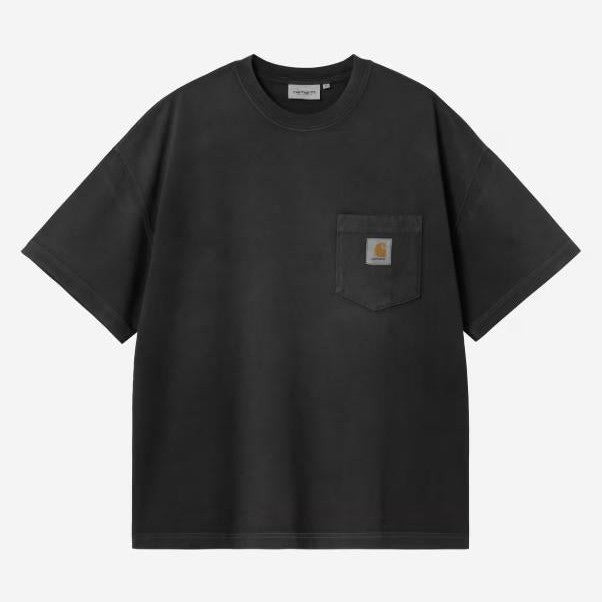 T-shirt Carhartt Hudson pocket chalk washed