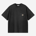 T-shirt Carhartt Hudson pocket chalk washed
