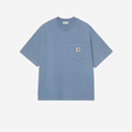 T-shirt Carhartt Hudson sorrent chalk washed