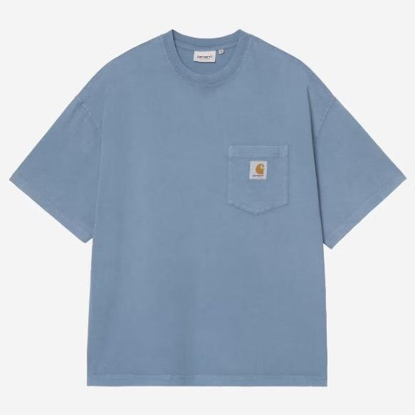 T-shirt Carhartt Hudson sorrent chalk washed