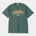 T-shirt Carhartt Lecture silver pine wash