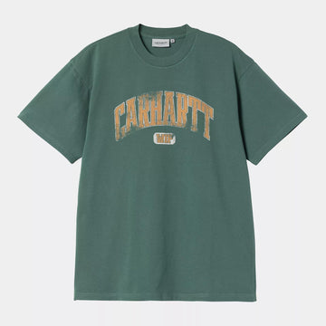 T-shirt Carhartt Lecture silver pine wash
