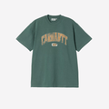 T-shirt Carhartt Lecture silver pine wash
