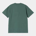 T-shirt Carhartt Lecture silver pine wash