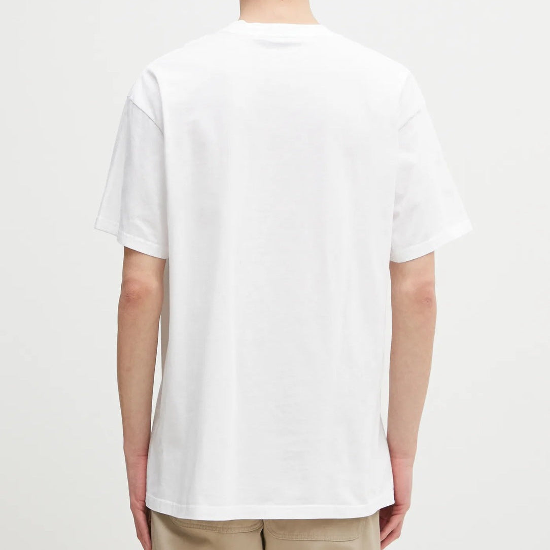 T-shirt Carhartt Lecture white wash