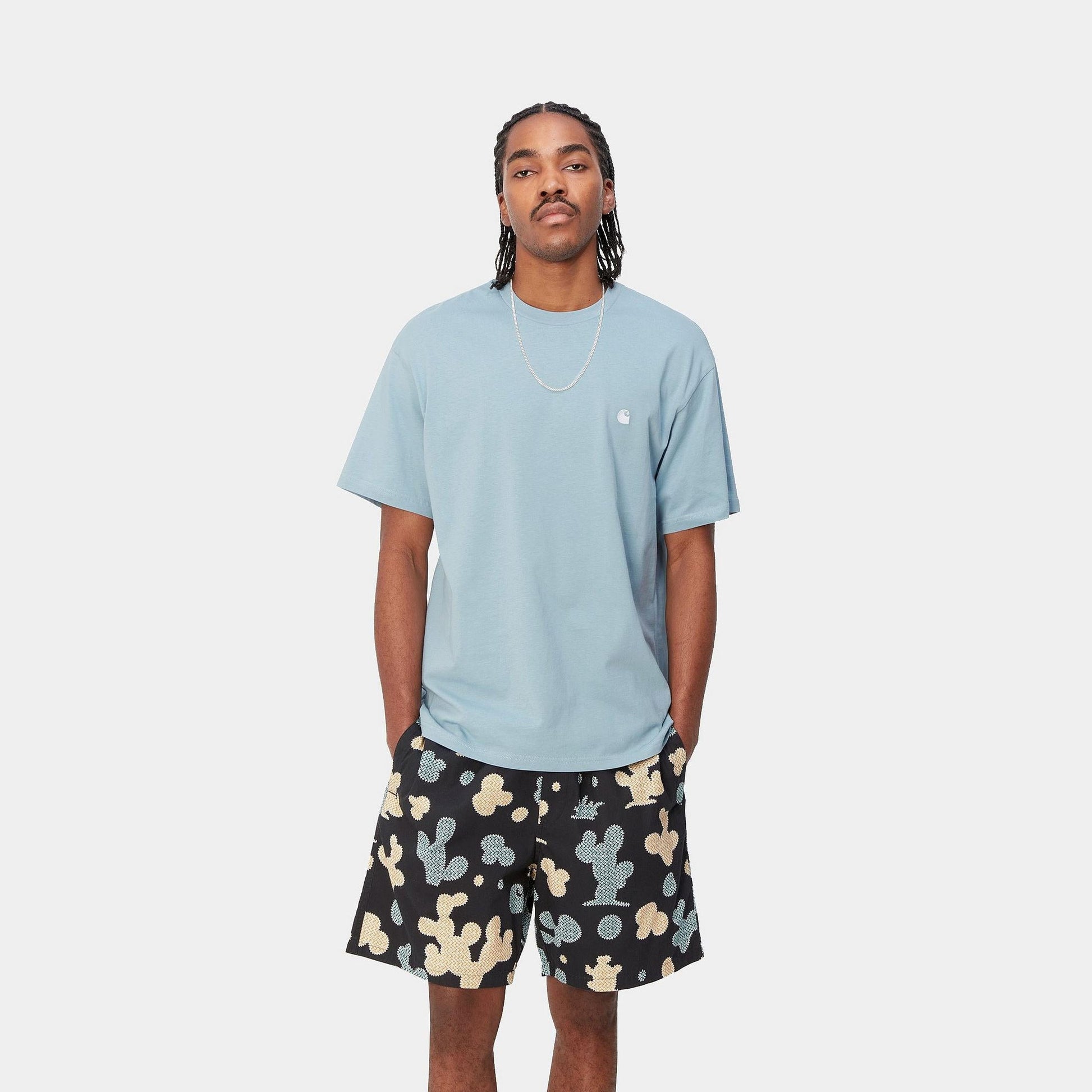 T-shirt Carhartt Madison frosted blue