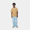 T-shirt Carhartt Nelson bourbon dyed