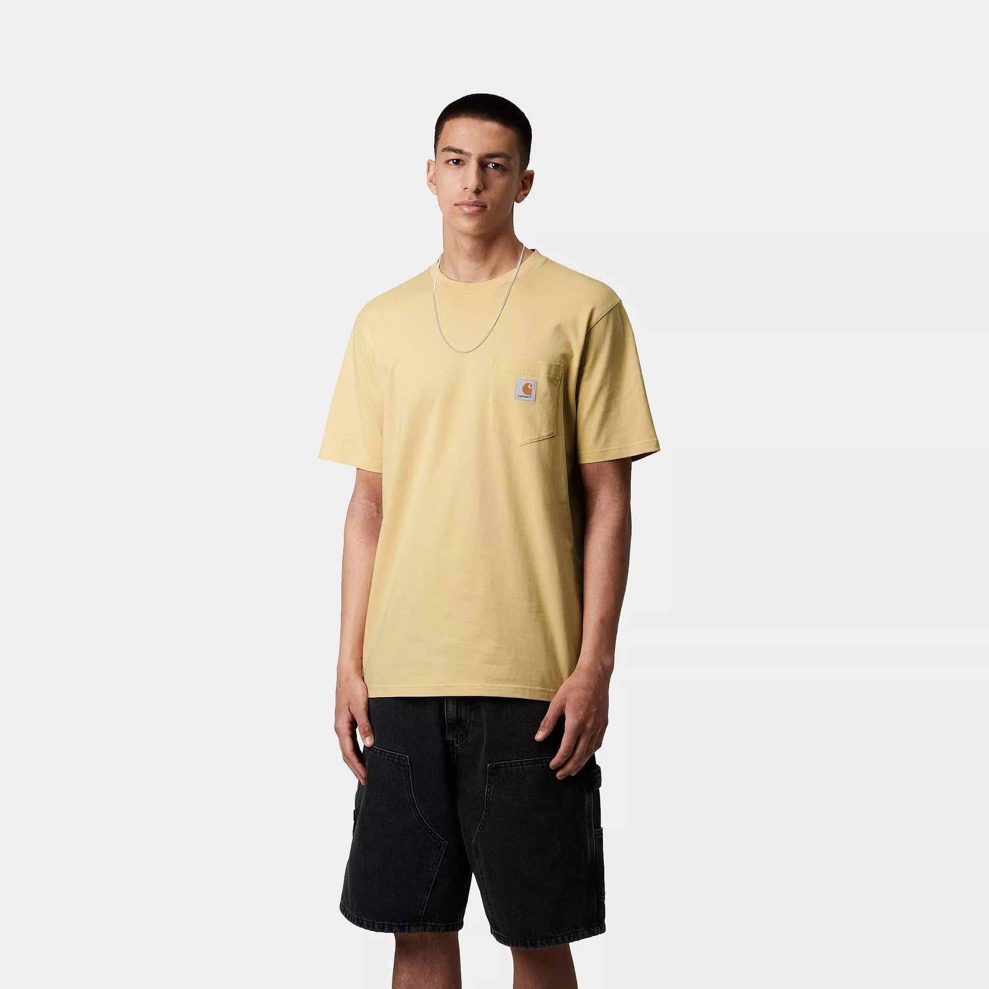 T-shirt Carhartt Pocket air yellow