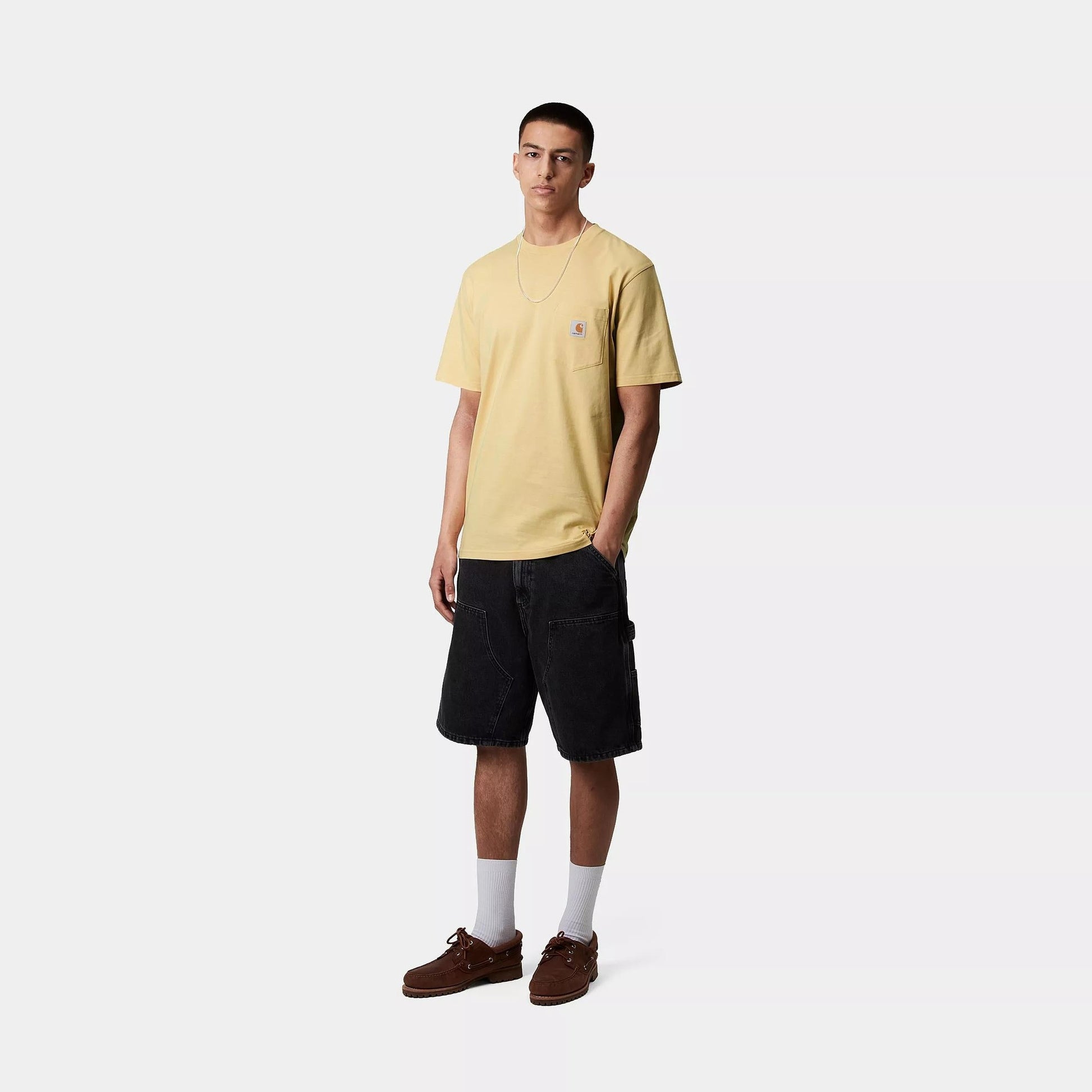 T-shirt Carhartt Pocket air yellow