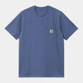 T-shirt Carhartt Pocket blue iris