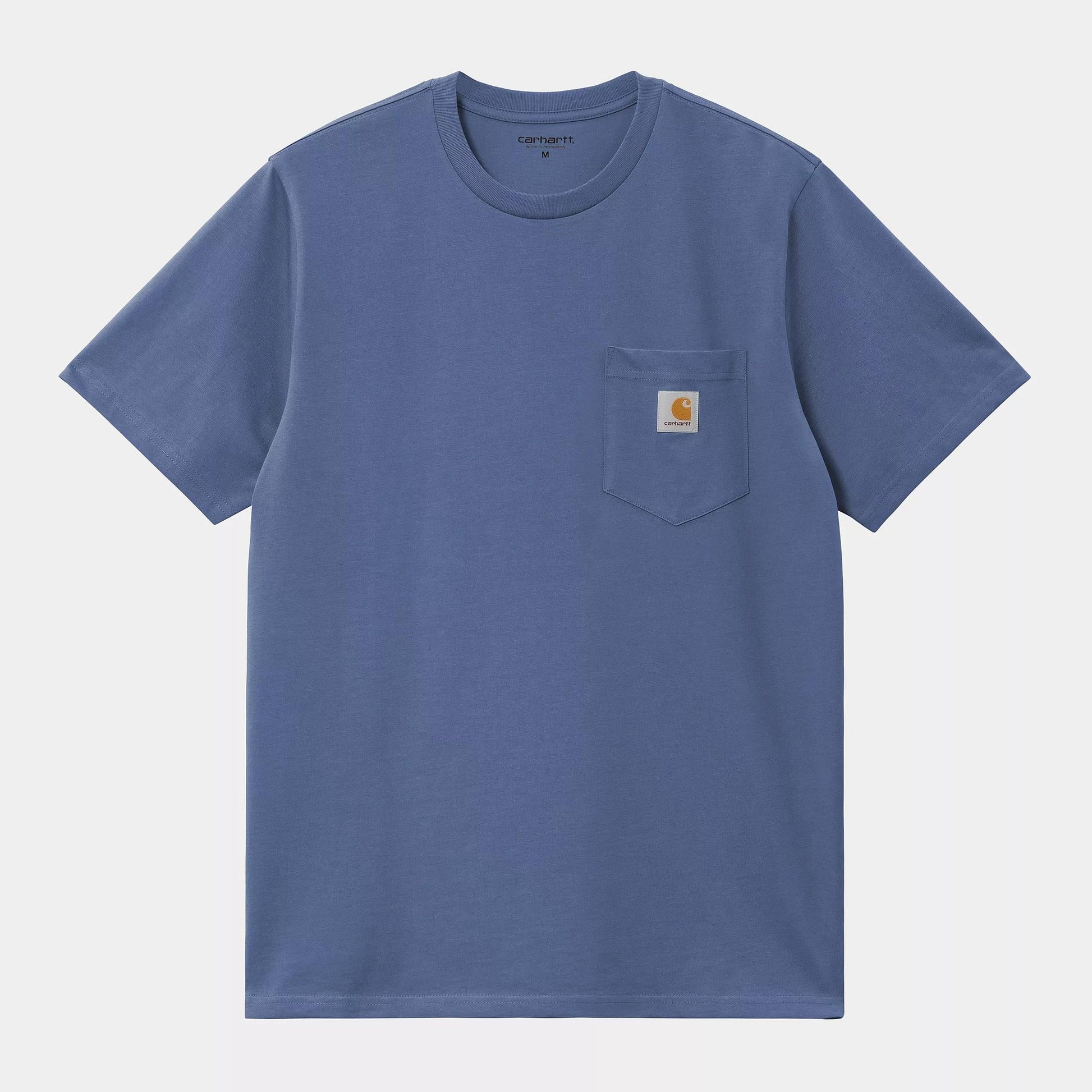 T-shirt Carhartt Pocket blue iris