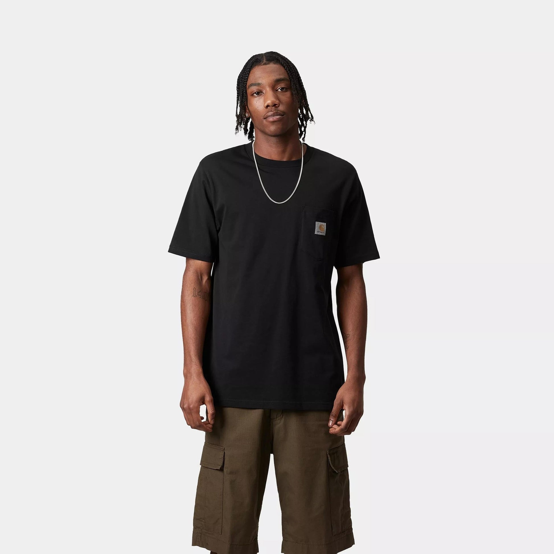 T-shirt Carhartt Pocket dark navy