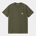 T-shirt Carhartt Pocket dollar green