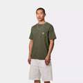T-shirt Carhartt Pocket dollar green