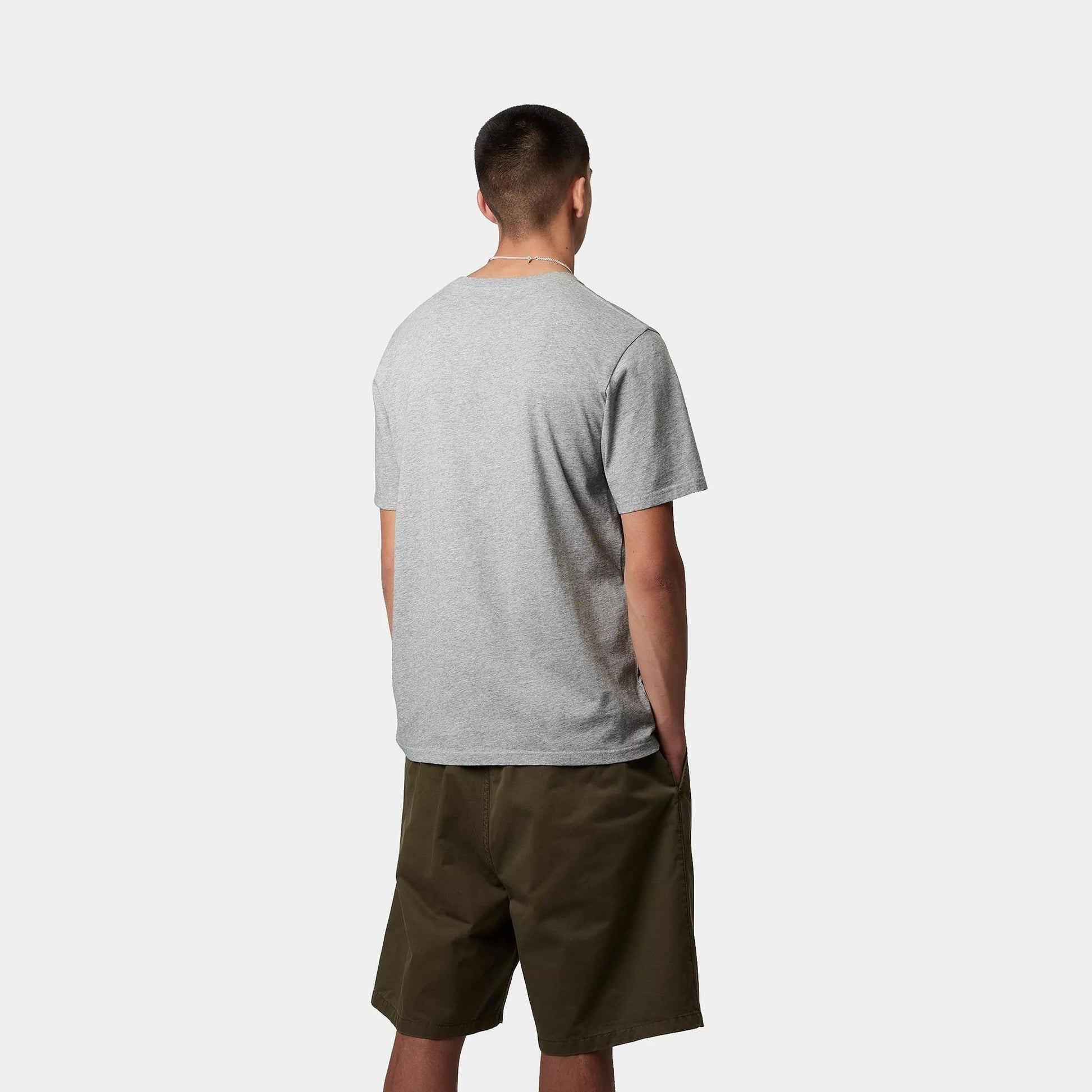 T-shirt Carhartt Pocket grey heather