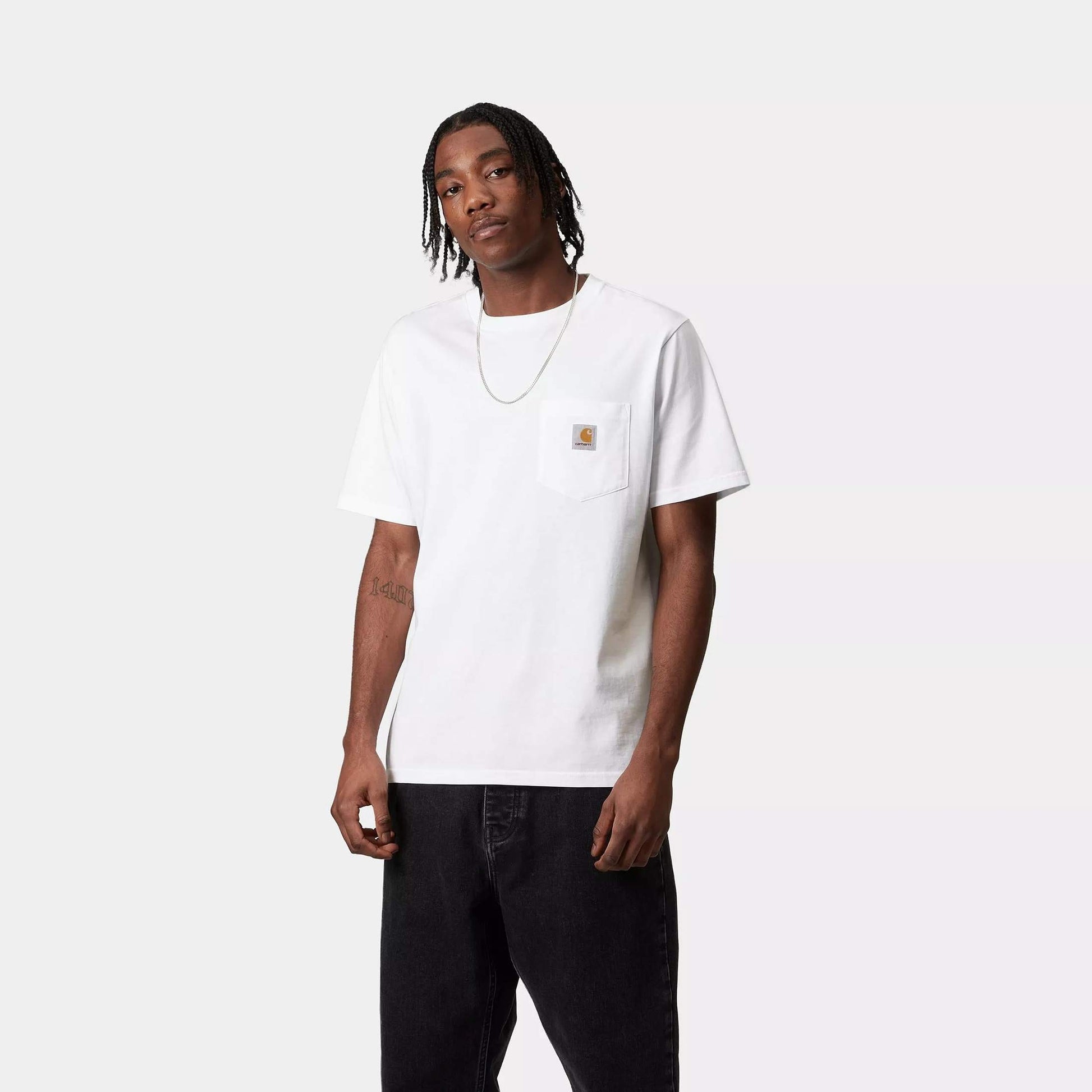 T-shirt Carhartt Pocket white