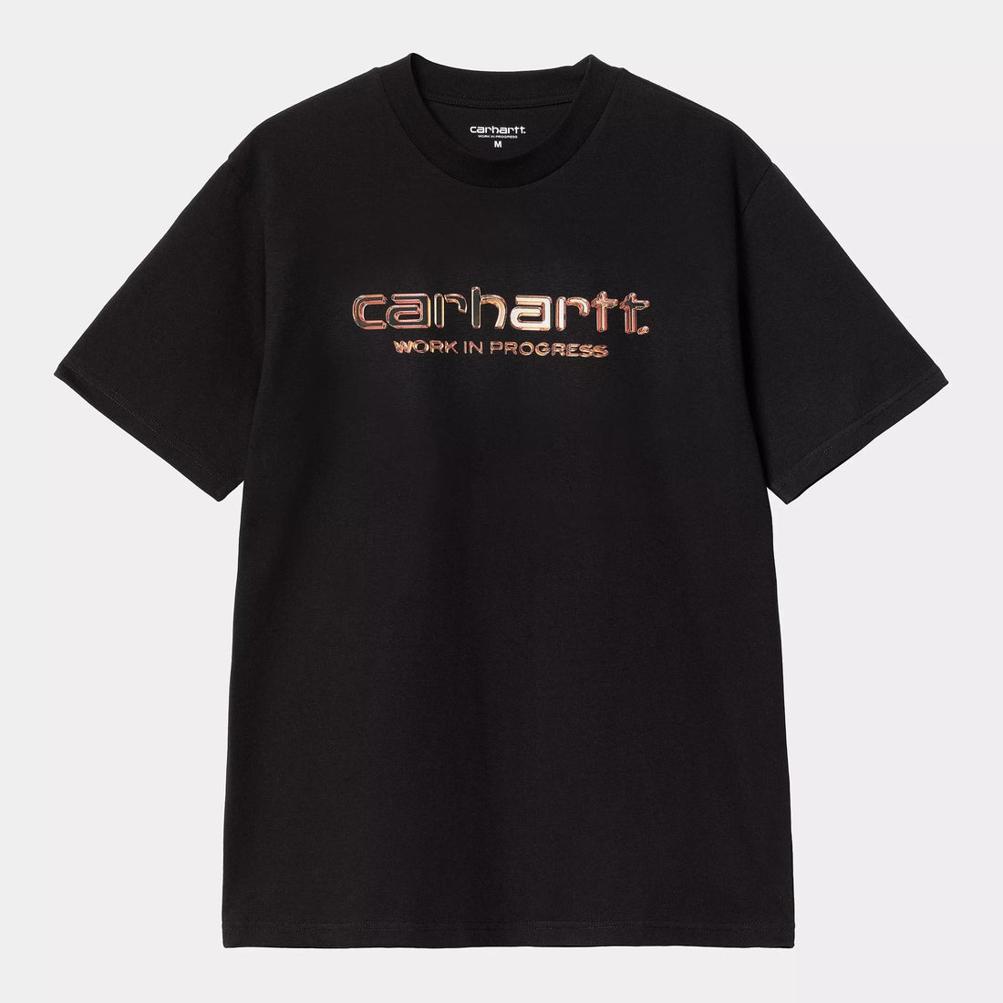 T-shirt Carhartt Solar Chrome Script black