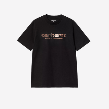 T-shirt Carhartt Solar Chrome Script black