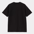 T-shirt Carhartt Solar Chrome Script black