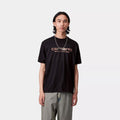 T-shirt Carhartt Solar Chrome Script black