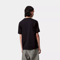 T-shirt Carhartt Solar Chrome Script black