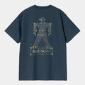 T-shirt Carhartt Stargazer dusky blue yellow