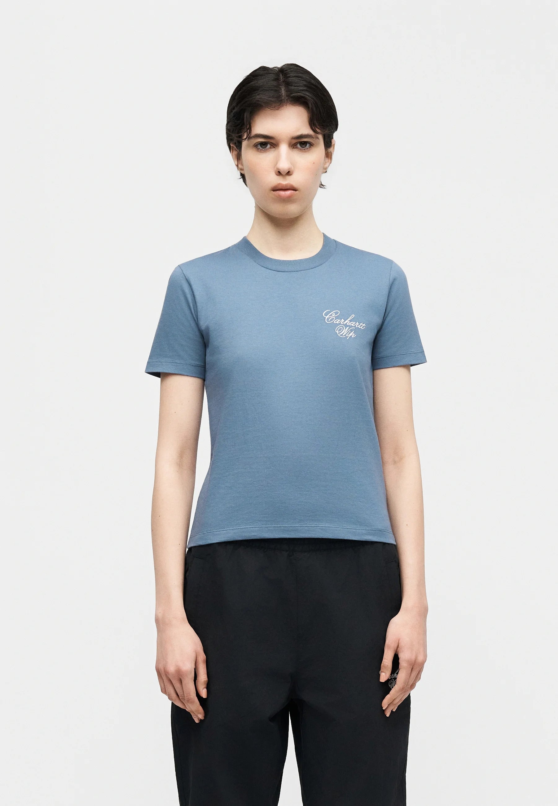 T shirt Carhartt W Gracious Shady Blue