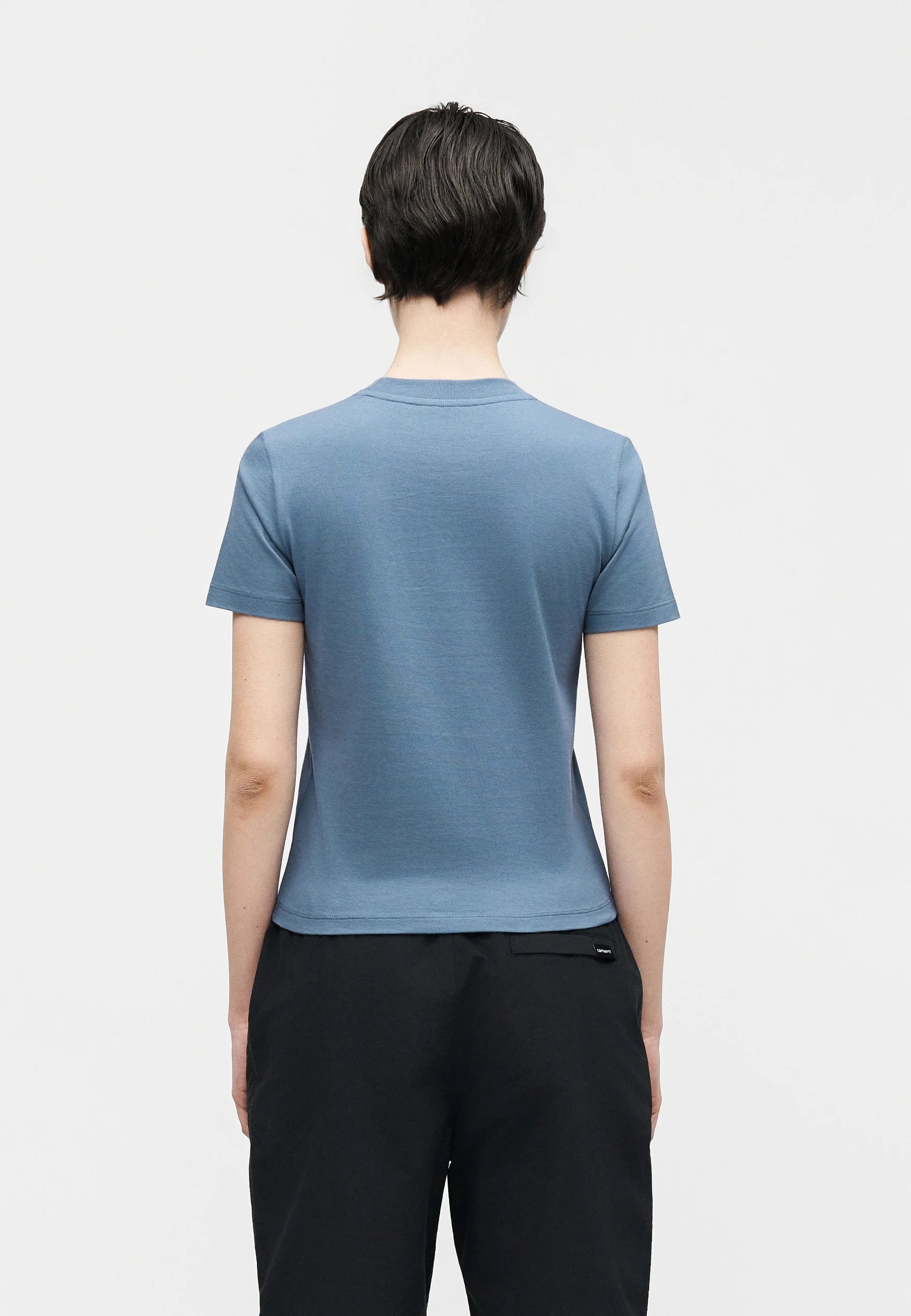T shirt Carhartt W Gracious Shady Blue