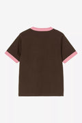T shirt Carhartt W Outlaw Star Ringer Tobacco