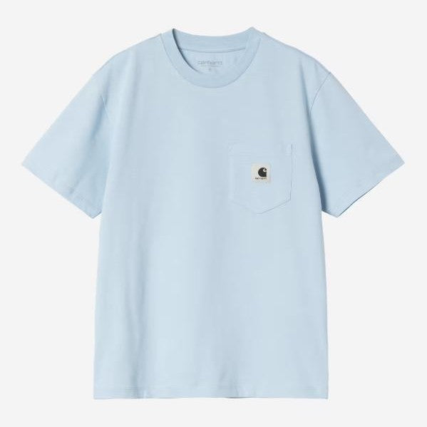 T shirt Carhartt W Pocket Aqua