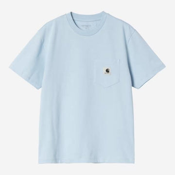 T shirt Carhartt W Pocket Aqua