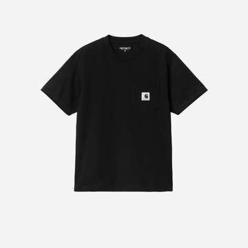T shirt Carhartt W Pocket ss Blk