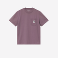 T shirt Carhartt W Pocket ss Phlox