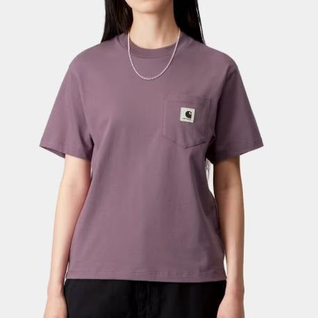 T shirt Carhartt W Pocket ss Phlox