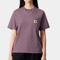 T shirt Carhartt W Pocket ss Phlox
