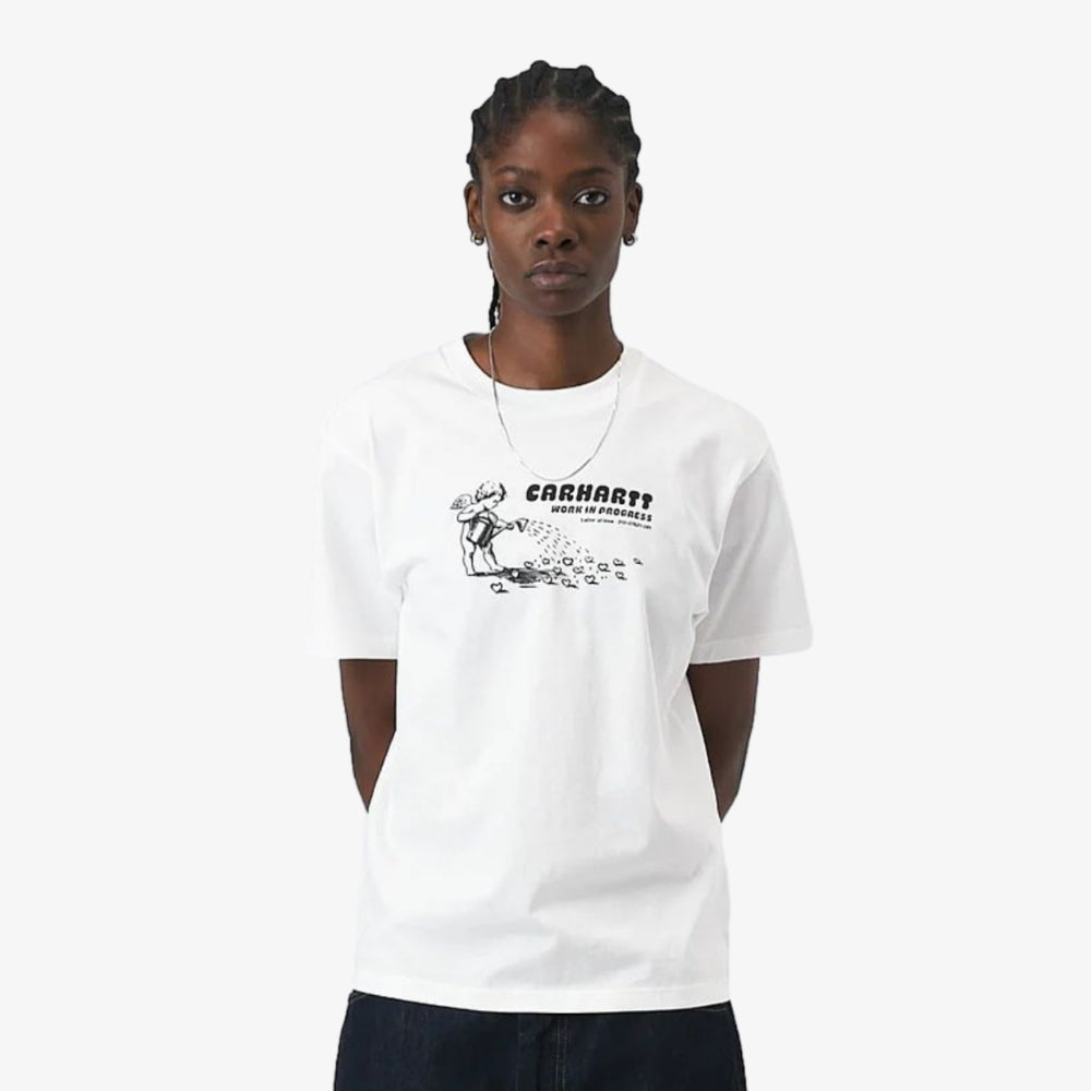 T shirt Carhartt W SS Bumper White