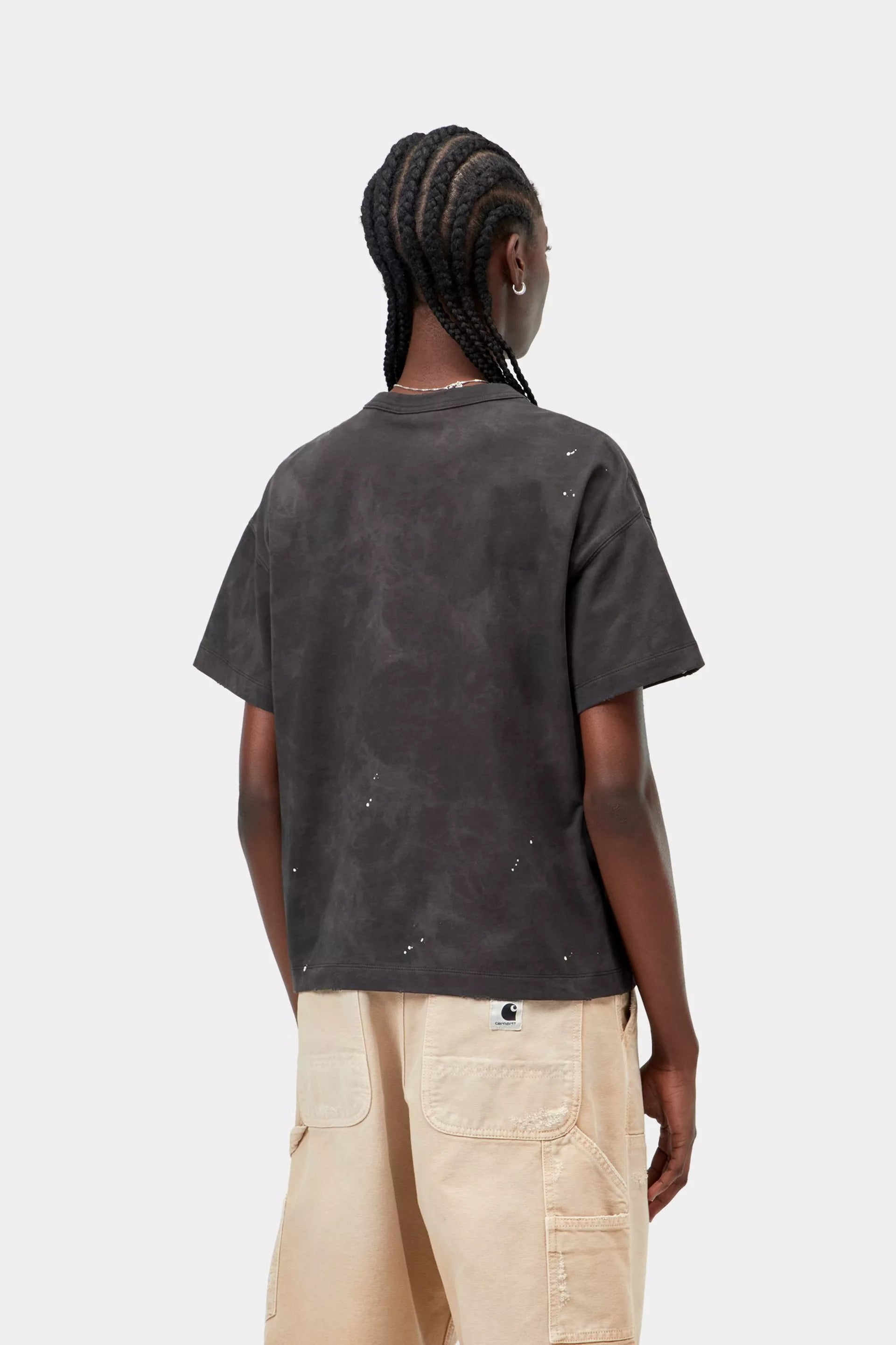 T shirt Carhartt W SS Painte Black
