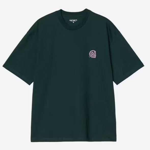 T-shirt Carhartt halix Deep lagoon