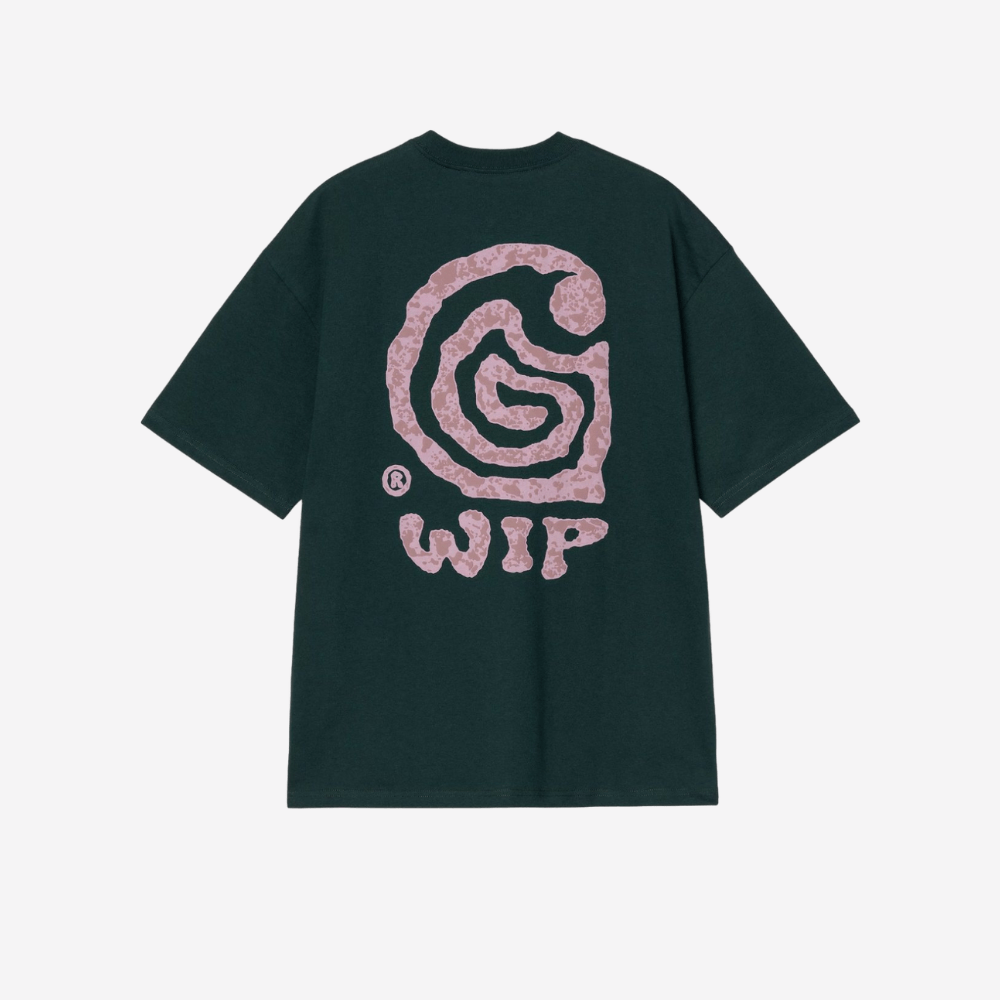 T-shirt Carhartt halix Deep lagoon