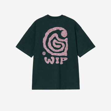 T-shirt Carhartt halix Deep lagoon