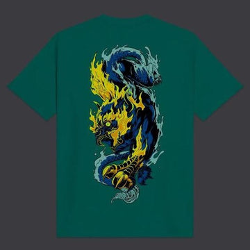 T-shirt Dolly Noire Akuma verde