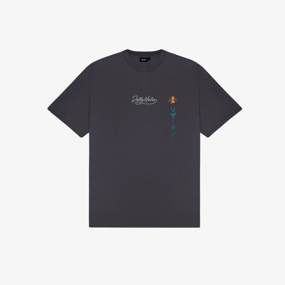 T-shirt Dolly Noire Charizard Evo Gray